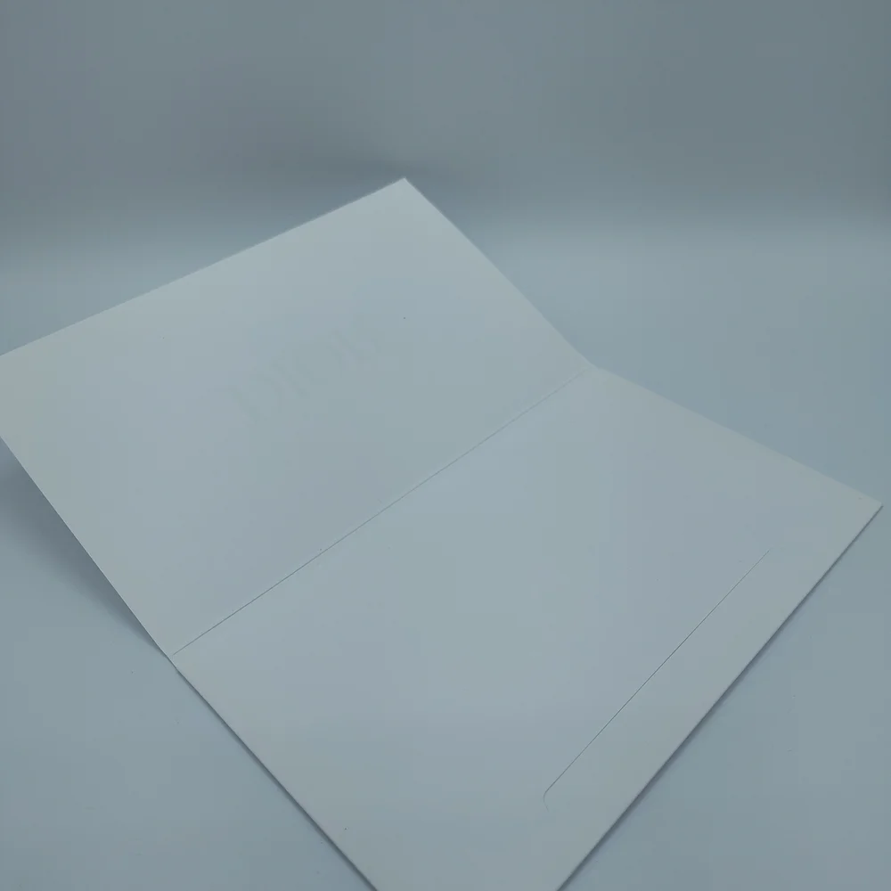 Dior Boutique Envelope Card | Gold Logo | Luxury Gift Packaging